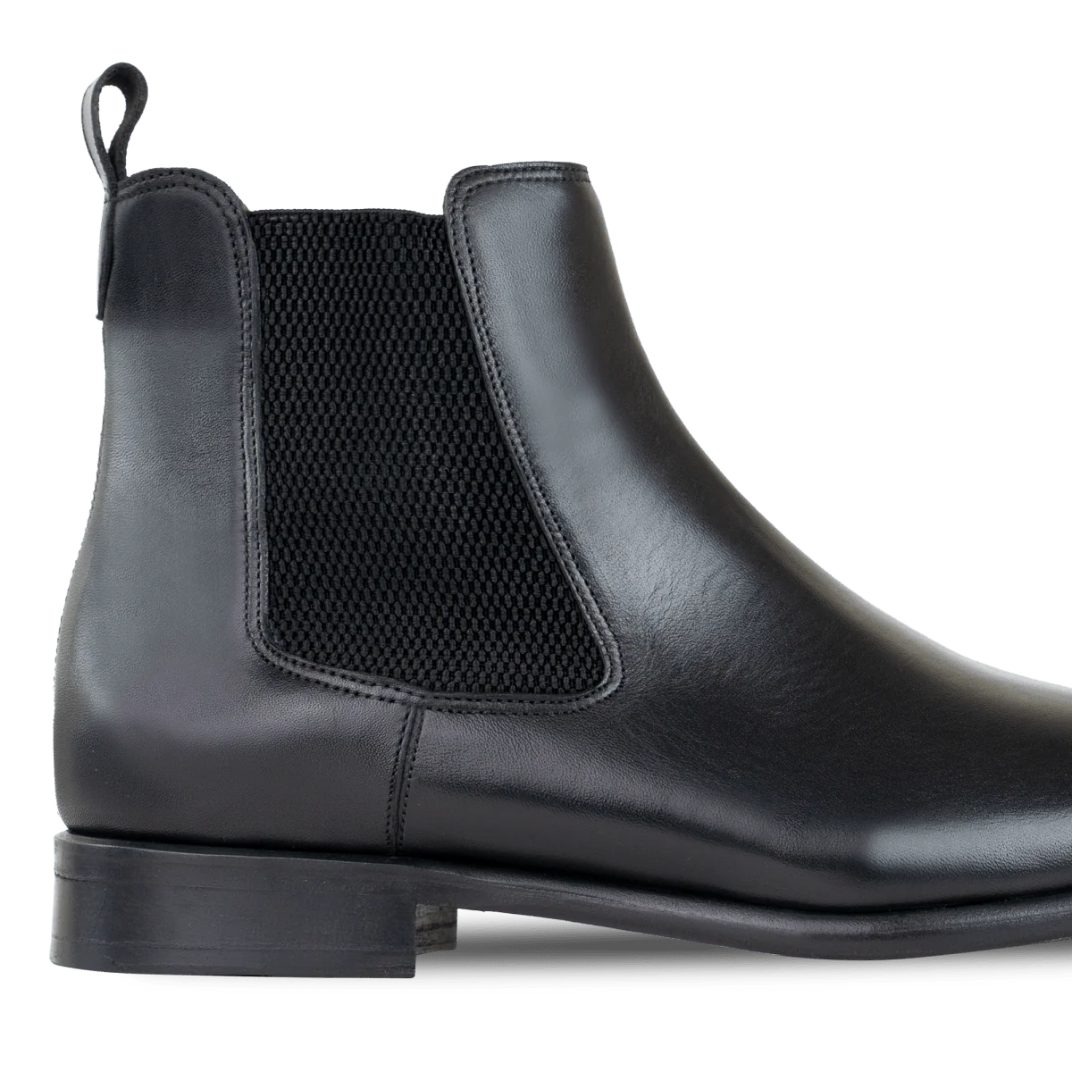 Alton: Chelsea Boots Homme - Cuir Noir