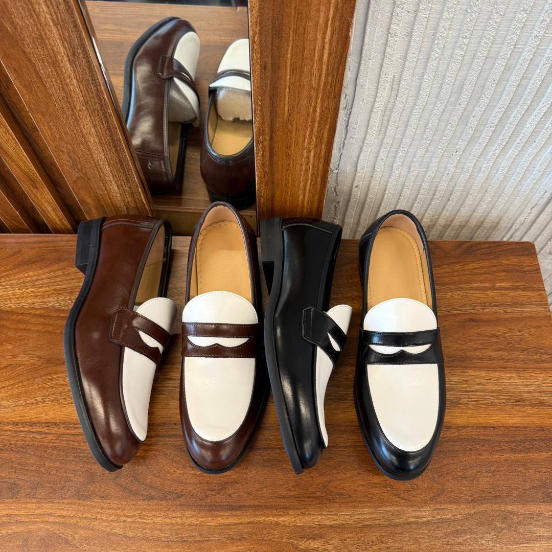 Mocassin Penny Bicolore