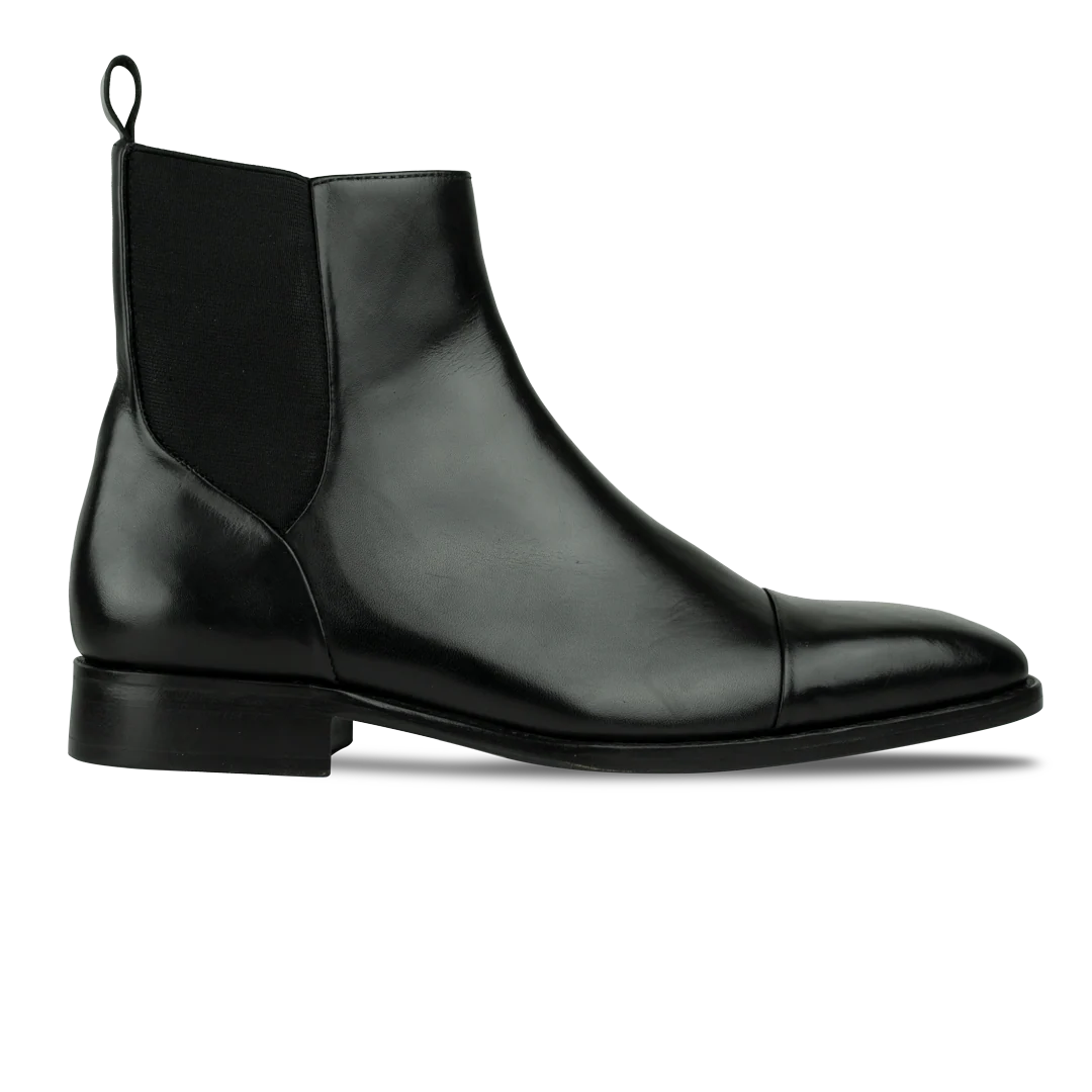 Chelsea Boots Homme - Cuir Noir