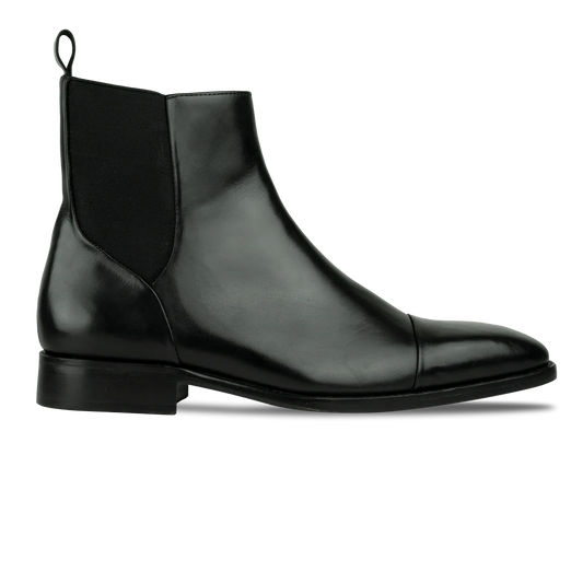 Chelsea Boots Homme - Cuir Noir