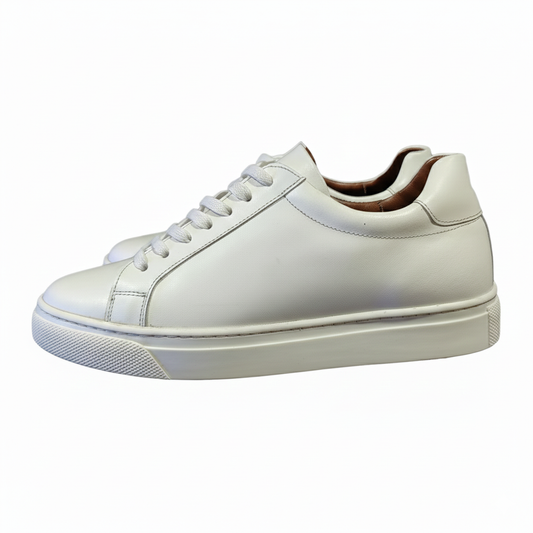 Spadrie en cuir 468 Noir et Blanc.
