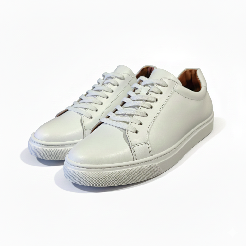 Spadrie en cuir 468 Noir et Blanc💥 EN PROMOTION💥