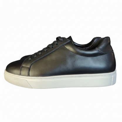 Spadrie en cuir 468 Noir et Blanc💥 EN PROMOTION💥