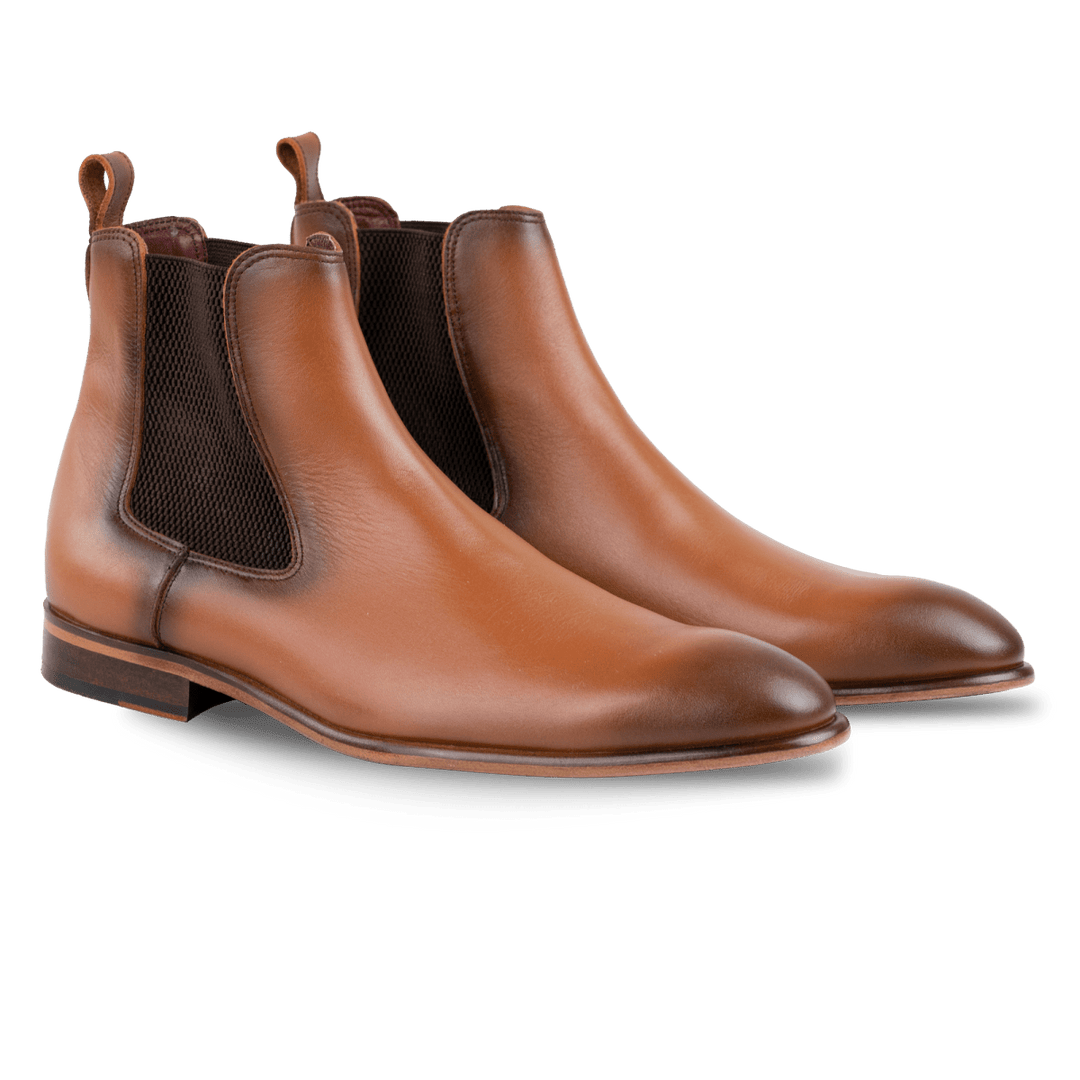 Alton: Chelsea Boots Homme - Cuir Noir