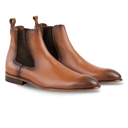 Alton: Chelsea Boots Homme - Cuir Noir