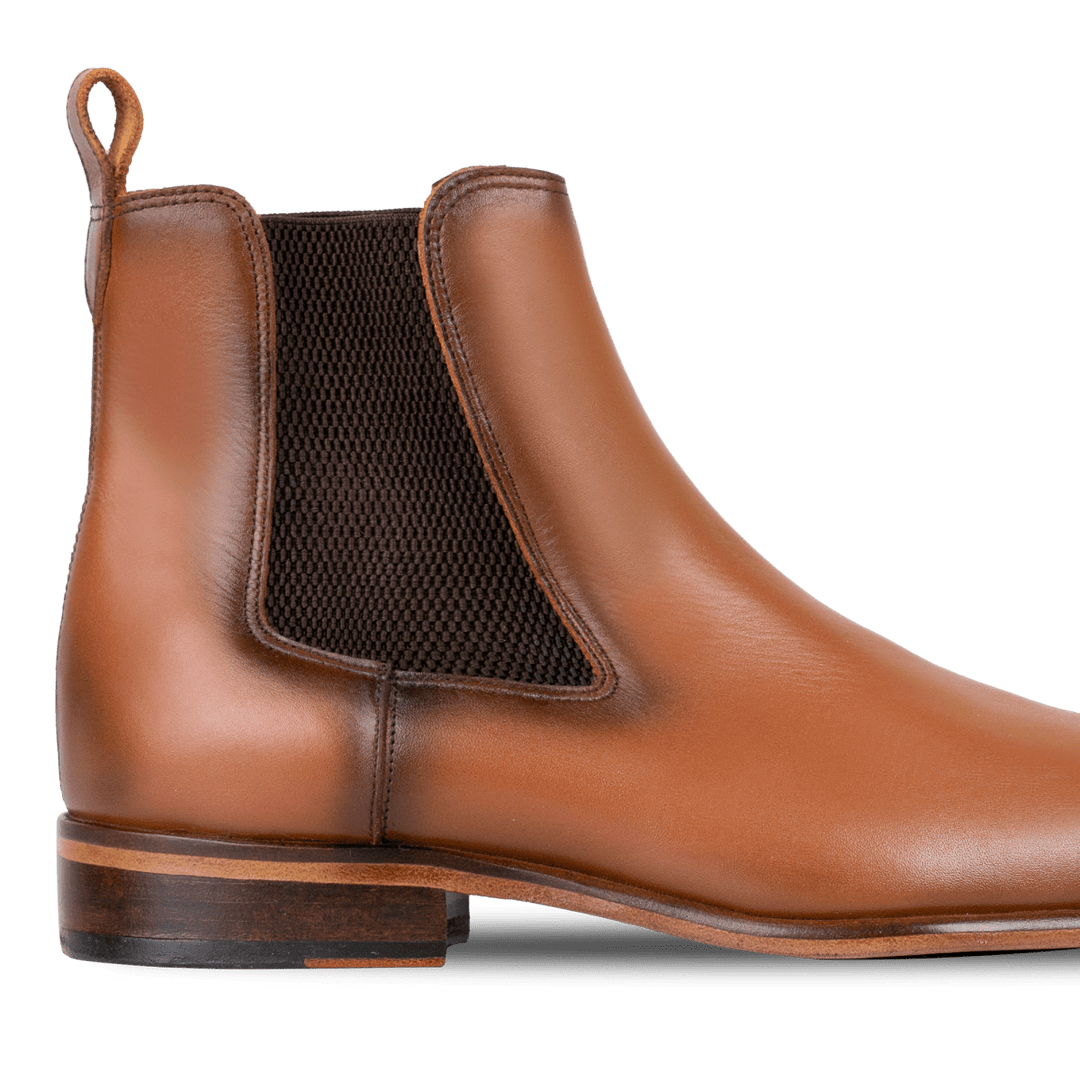 Alton: Chelsea Boots Homme - Cuir Noir