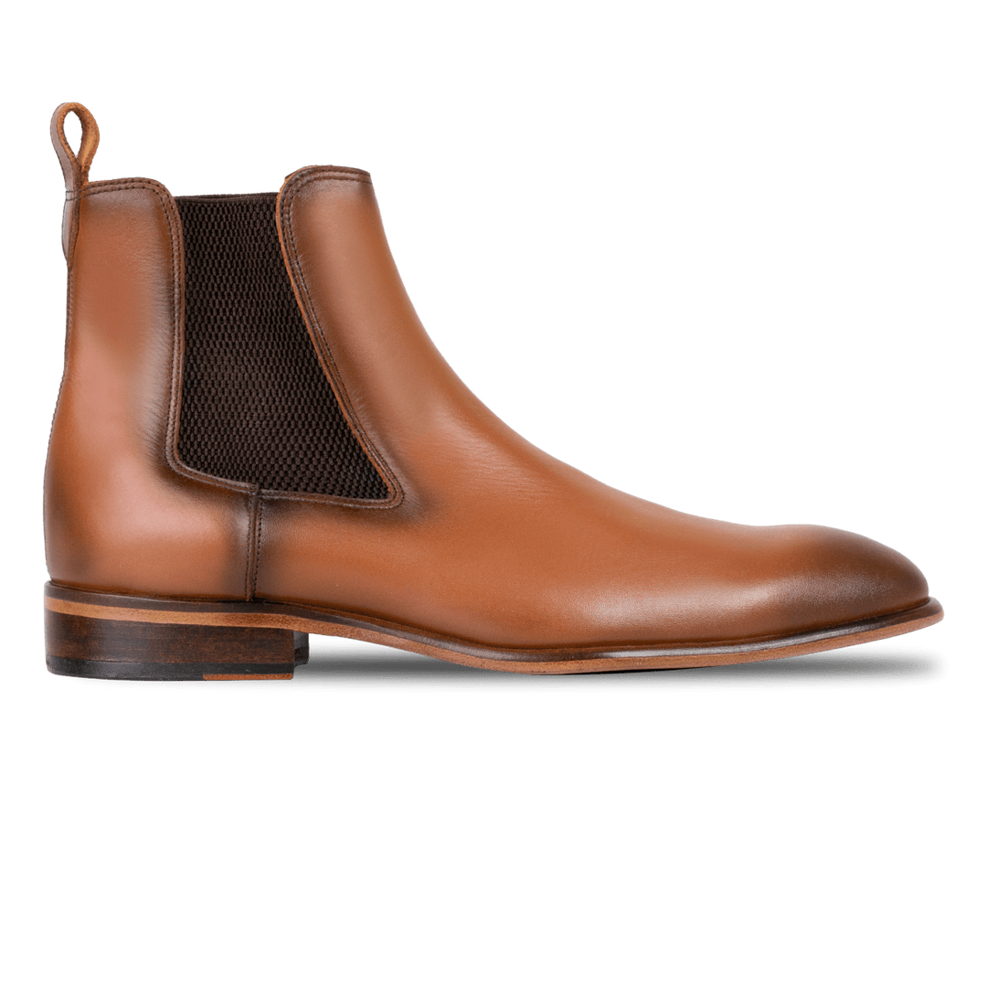 Alton: Chelsea Boots Homme - Cuir Noir