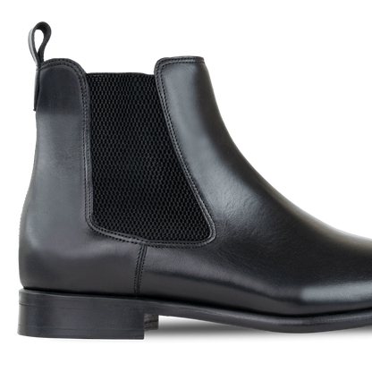 Alton: Chelsea Boots Homme - Cuir Noir