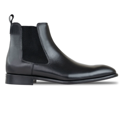 Alton: Chelsea Boots Homme - Cuir Noir