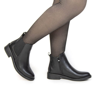 Bottines Femmes en Noir