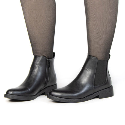 Bottines Femmes en Noir