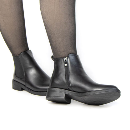 Bottines Femmes en Noir